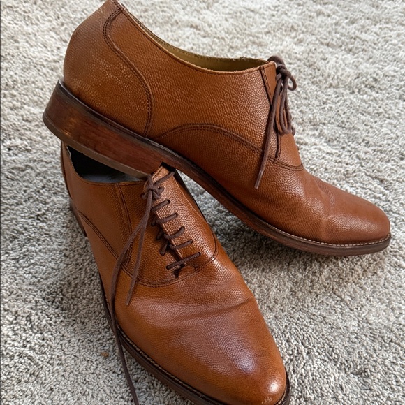 Cole Haan Brown Leather Oxfords main image 3